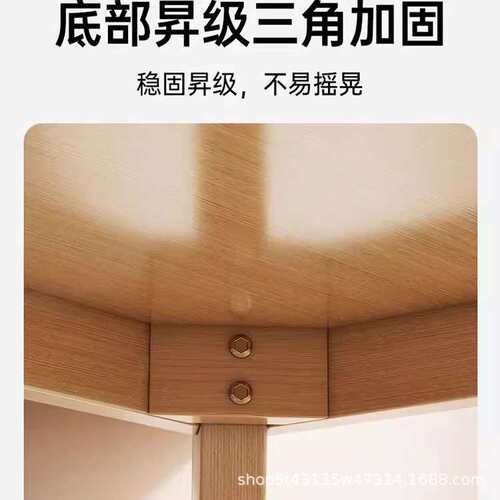 折叠餐桌家用小户型长方形吃饭桌子复古胡桃色实用折叠餐桌椅组合
