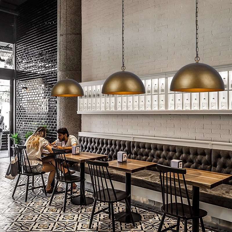 美式复古餐厅吊灯吧台灯设计师创意个性咖啡厅灯饰loft工业风灯具