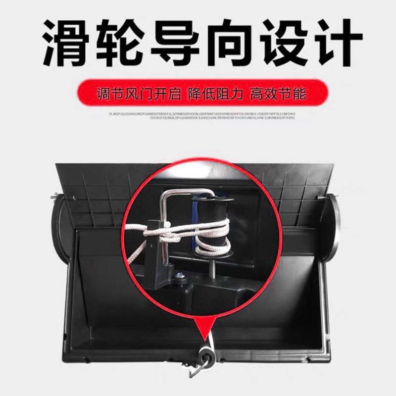 鸡舍通风窗塑料进风小窗导流板手动畜牧排气扇养殖通风设备鸡用