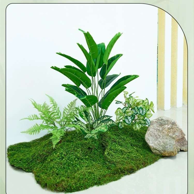仿真青苔仿生苔藓人造草坪室内造景假草皮庭院青苔绿植布置装饰