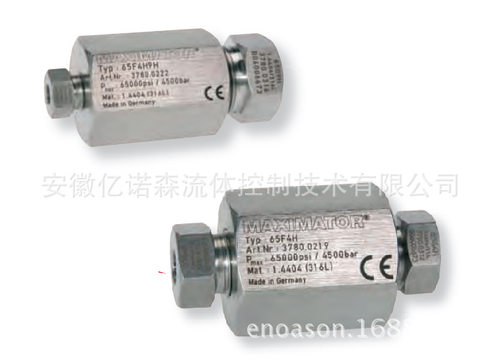Maximator母头转母头转接头21F4M4H超高压对丝接头15F4H2P