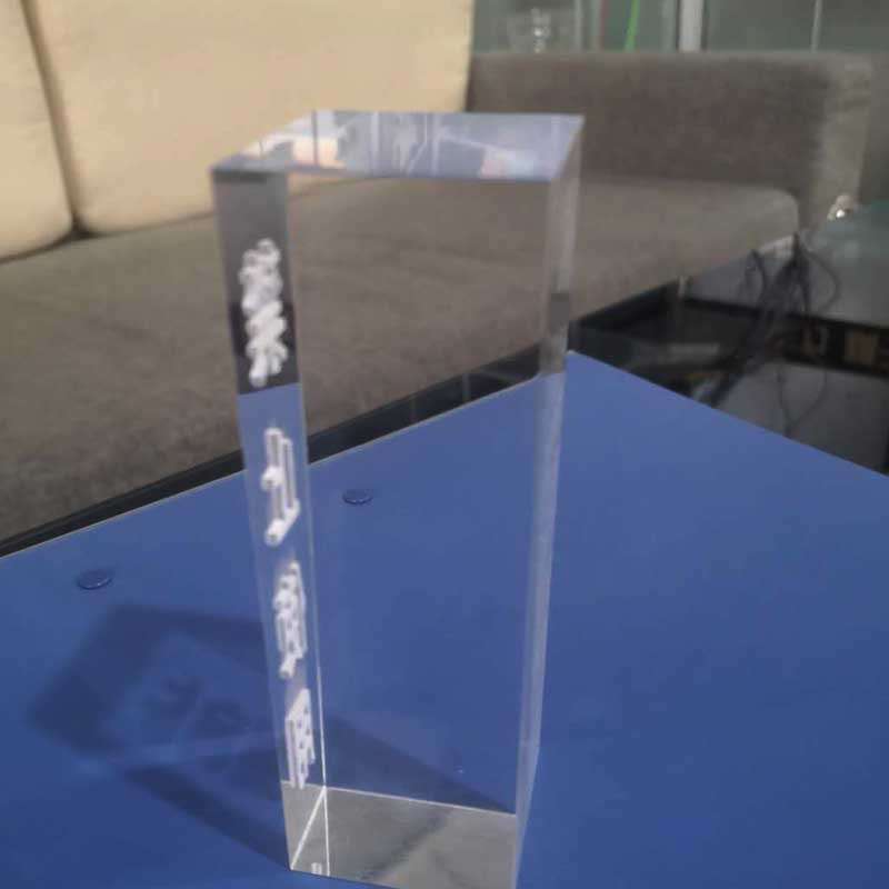 亚克力厚板台卡桌牌台签展示牌有机玻璃透明板30毫米厚厂家加工