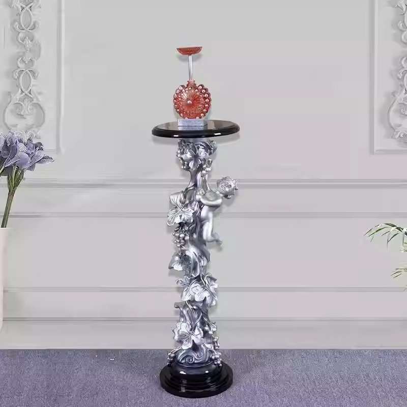花架客厅置物架欧式花架子阳台简约现代花几绿萝楠竹吊兰落地花台