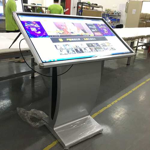 卧式t型触摸一体机 3243寸立式触控显示屏查询机终端厂家多点防水