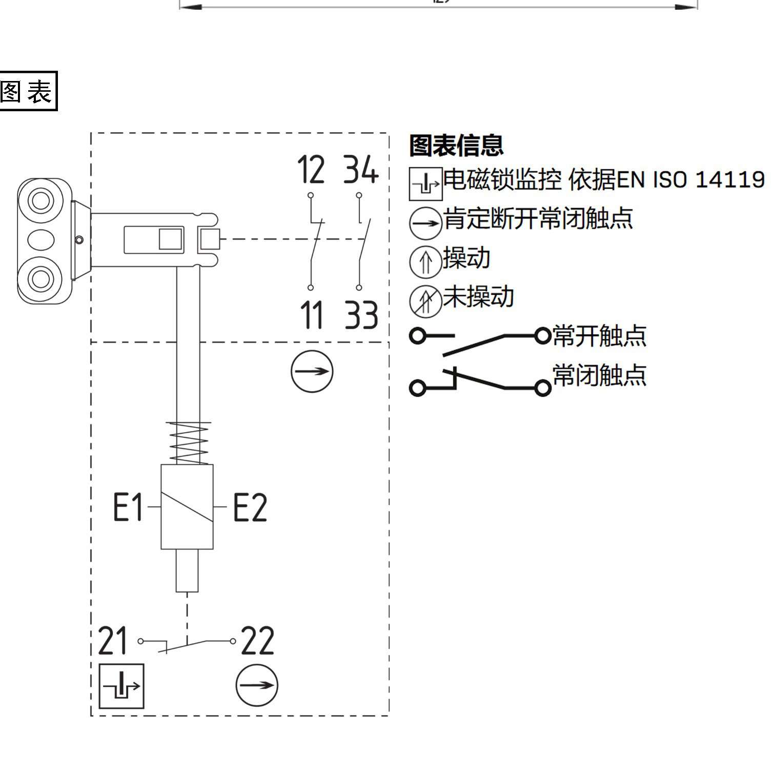 原装安全电磁锁门锁开关 TZFWS24VDC TZFWNL24VDC/RH 替代产品YAM