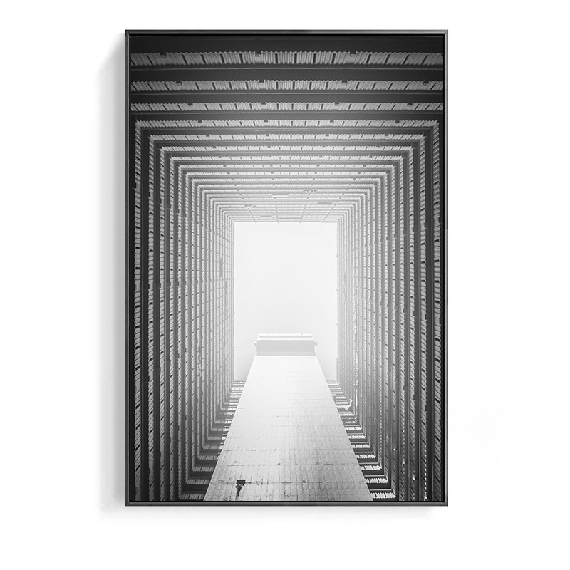 影拥 光明之路 轻奢装饰画餐厅玄关软装挂画办公室书房背景墙壁画
