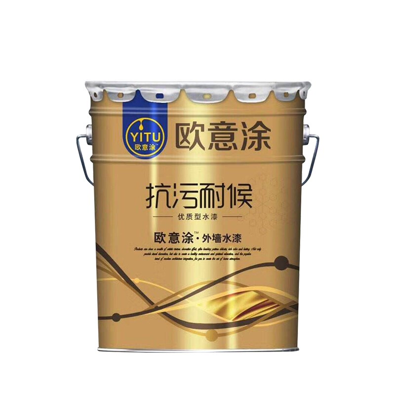 环保外墙漆 墙面漆乳胶漆 白色彩色油漆防霉防水防晒耐久室外涂料