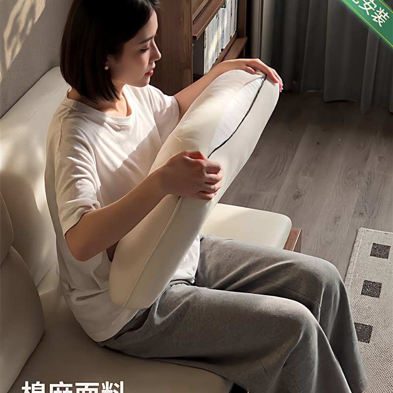 沙发床可折叠两用2025新款小户型客厅1米5双人沙发可变床实木沙发图片