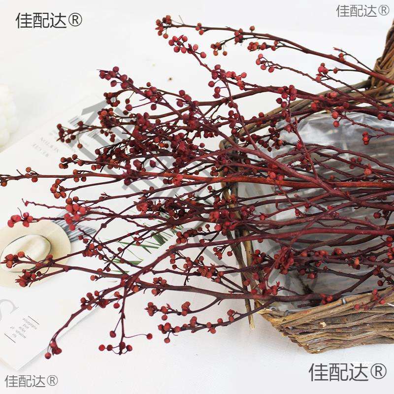 永生灯台干枝树枝自然干花装饰艺术插花山归来中式软装陈设宅寂风