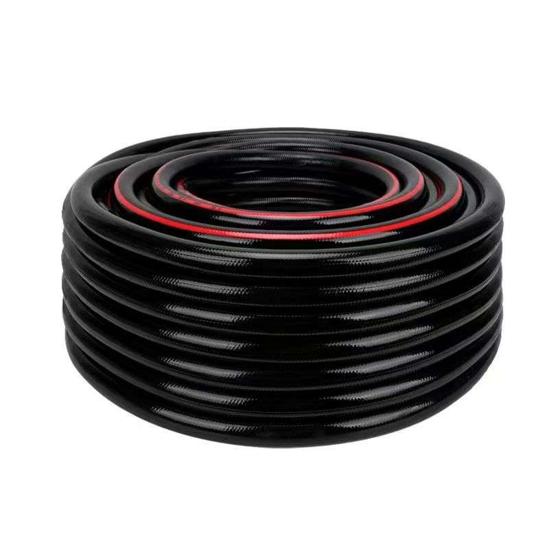 蛇皮管家用水管1寸4分6分软管花园管网纹管三胶二线管pvc园林绿化