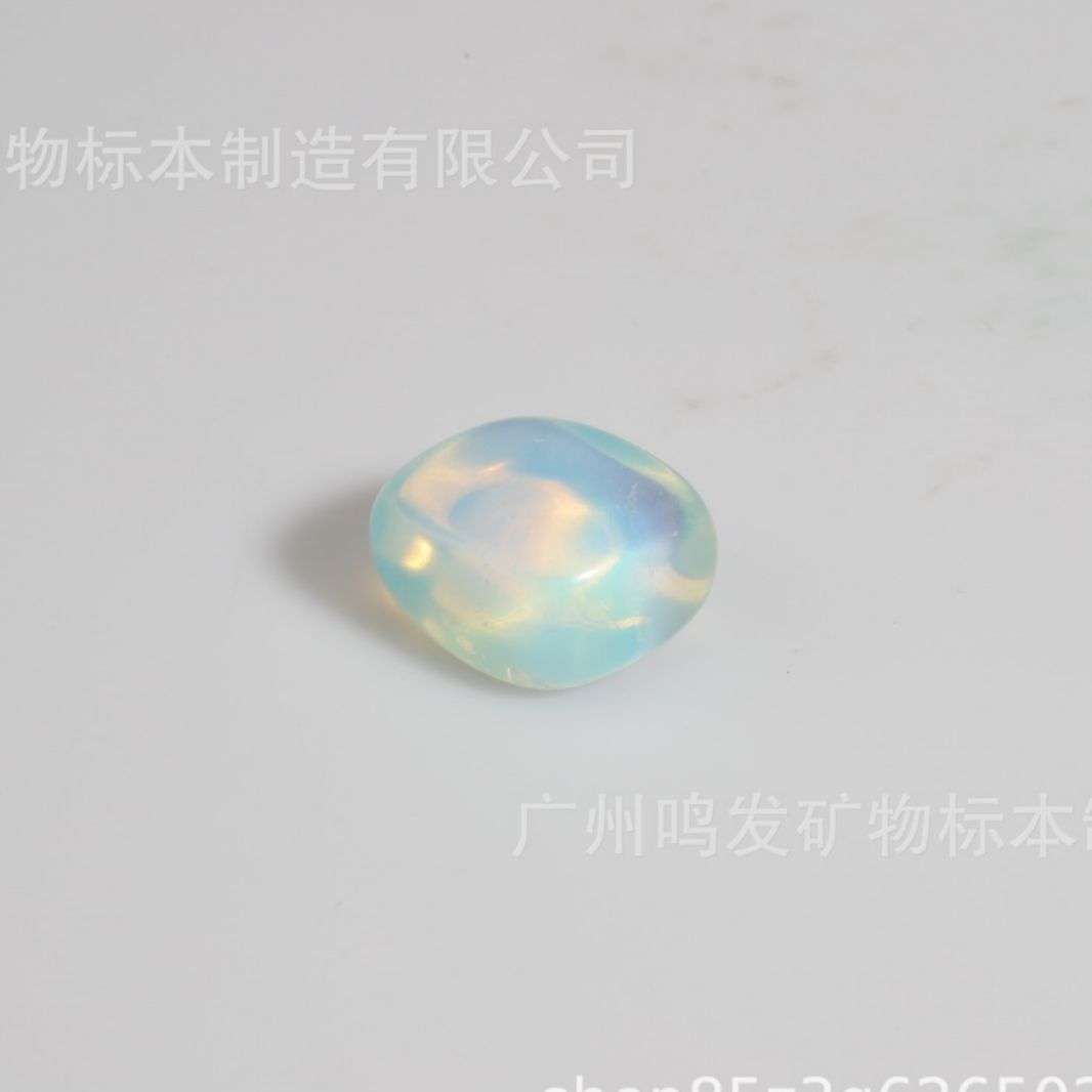 厂家 蛋白石原石滚石大颗粒不规则碎石消磁石鱼缸造景摆件装饰