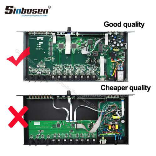 3.6SP3进6出专业数字音频处理器功放音响效果器立体声调音