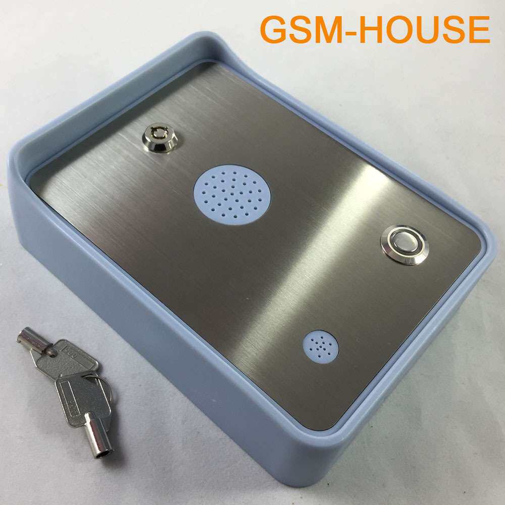 GSM-HOUSE GSM语音对讲远程呼叫门禁对讲,适用国外市场