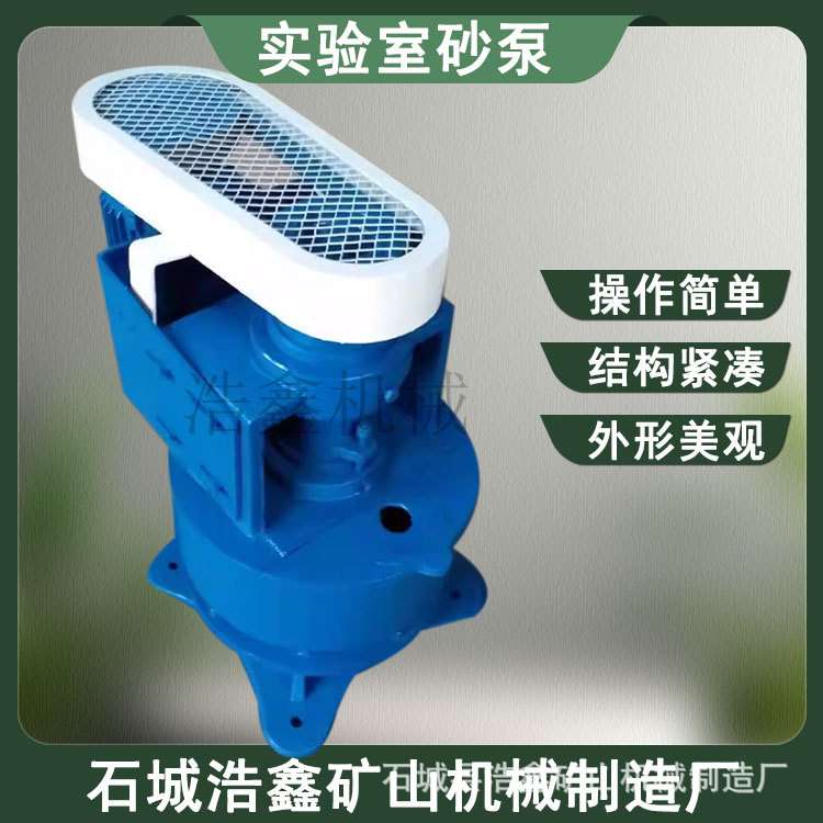 浩鑫电动立式砂泵380V矿浆输送增压泵选矿冶金实验室砂泵XBSL-19