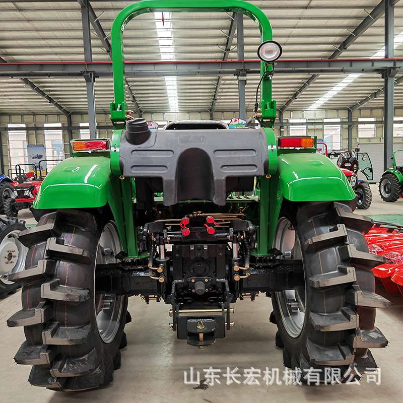 柴油80马力旋耕机果园大棚拖拉机804型四驱旋耕松土整地机