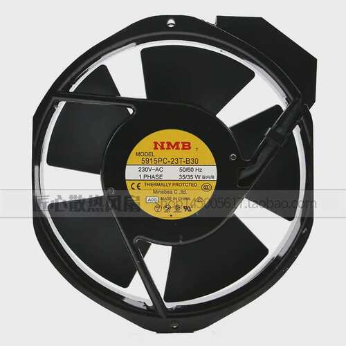 NMB-MAT 5915PC-20W-B20-S12/S11/S05 200V 17238 全金属铁叶风扇