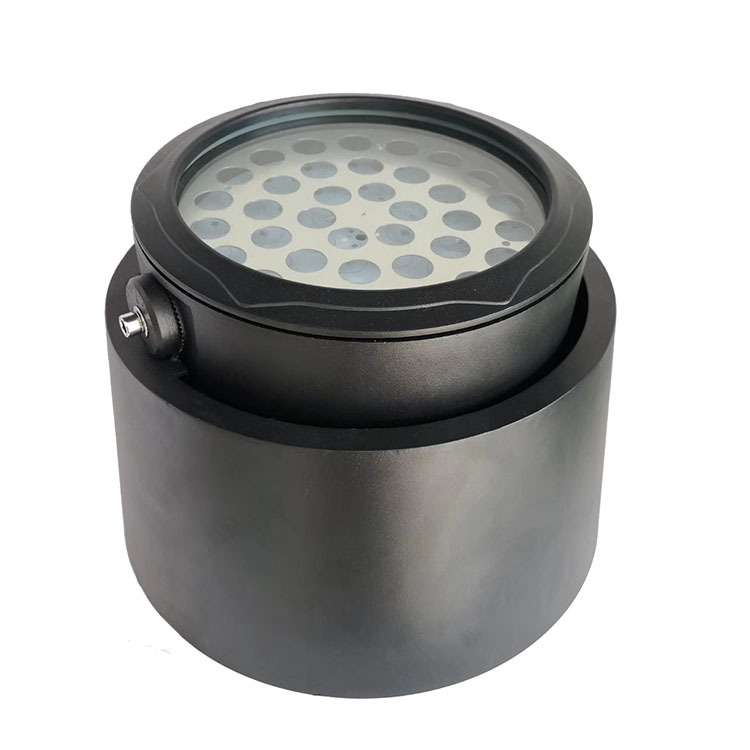 LED投光灯外壳24W36W40W60W70W100W压铸射灯外壳户外厂家圆形