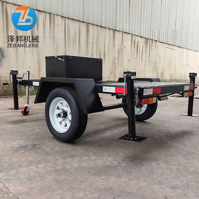 移动照明灯塔拖车 显示屏拖车底盘 骨架拖车