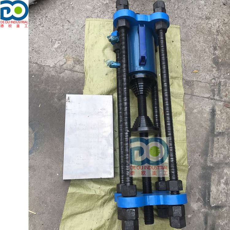全自动拆装卸履带式拆销机 自动进给镗孔机挖机维修链轨拆卸器