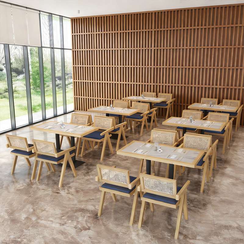 咖啡厅奶茶店扶手桌椅组合音乐餐厅西餐厅料理店靠墙卡座沙发商用