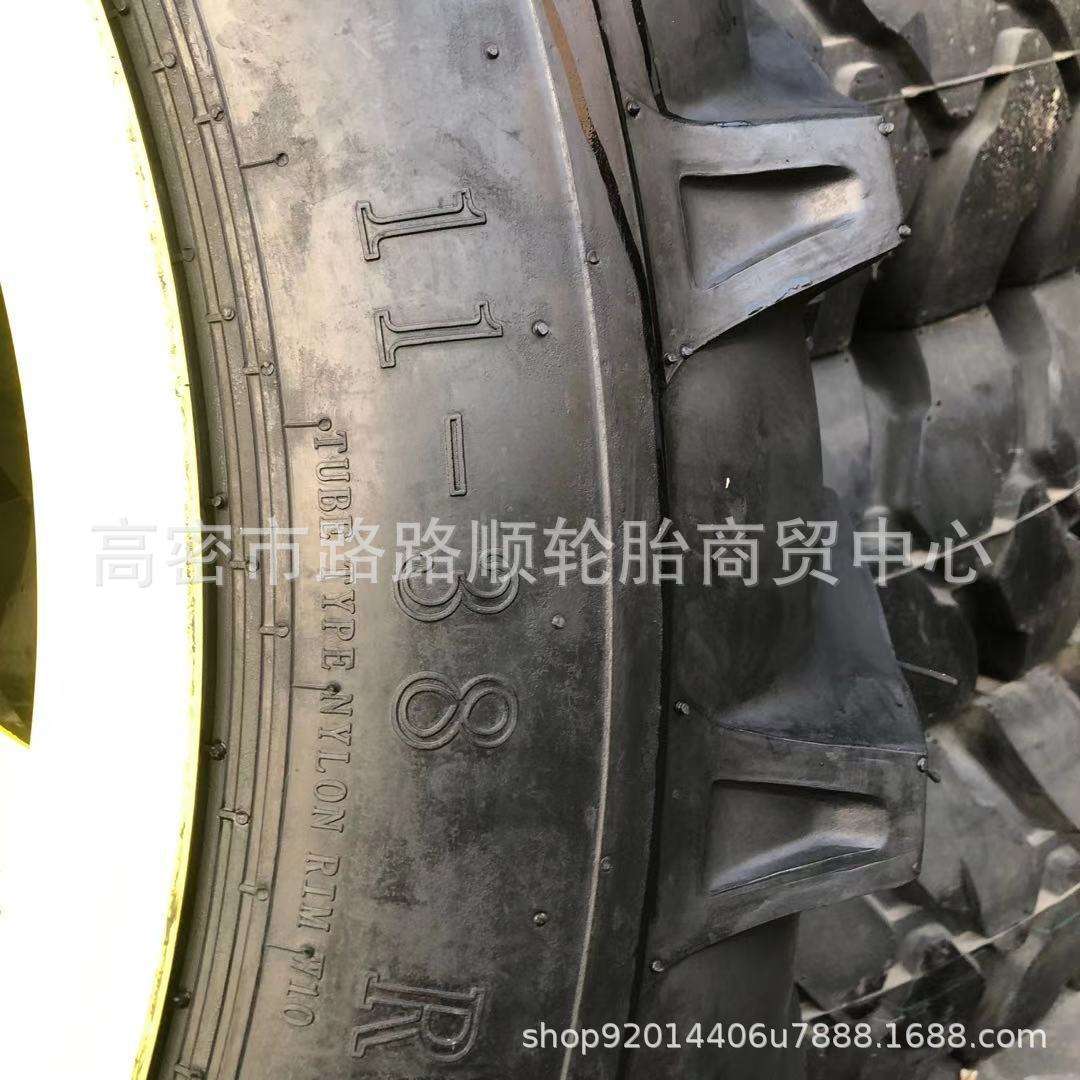 改装1204 1304中耕机拖拉机轮胎11-38 12.4-54高1.5 1.9米窄轮胎
