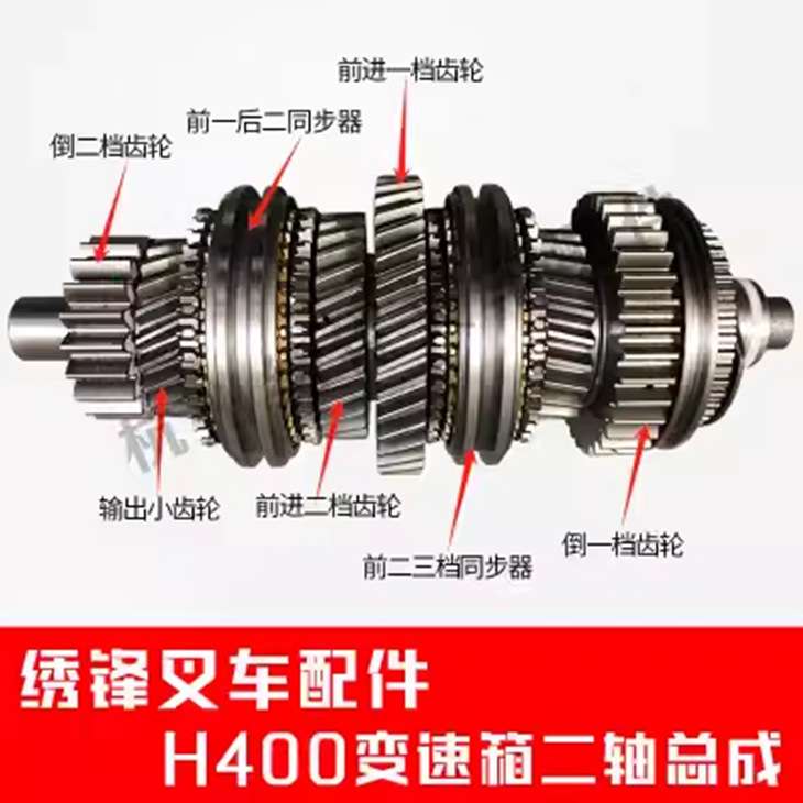 叉车液力离合器 杭州合力叉车3吨YDS30.091变速箱前进后退主轴
