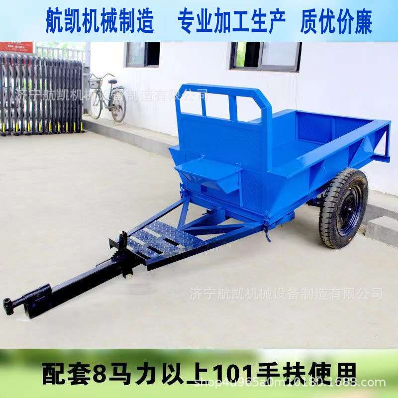 手扶拖拉机拖斗拖箱翻车斗 手扶拖拉机牵引挂车斗 手扶拖拉机车厢