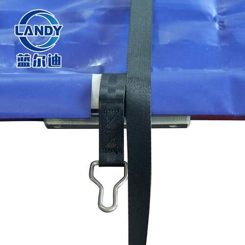 泳池管道PVC盖布 承重200kgs solid pool cover with AL tubes