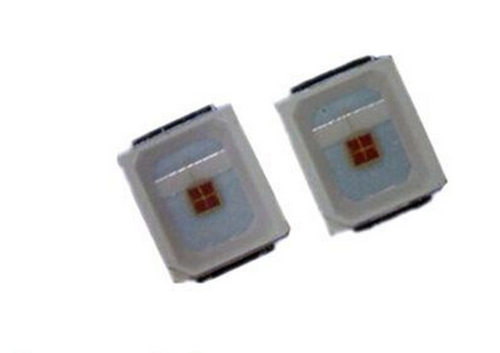 2835灯珠0.2w黄光led灯芯贴片2835led灯珠6-8流明晶元芯片金线