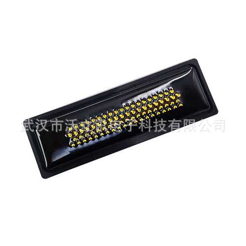 D-SUB防水连接器HDB78公头母头焊线式转接头50PIN镀金针IP67航空