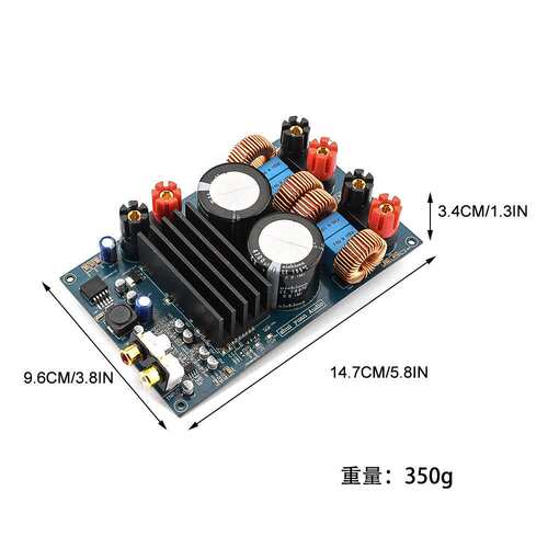 TPA3255 豪华2.0数字功放板大功率功放板（300W+300W）