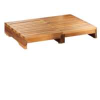 Cross-border wooden platform step stool, elderly doorstep stool, outdoor platform mobile step stool, solid wood one-step stool thumbnail 5