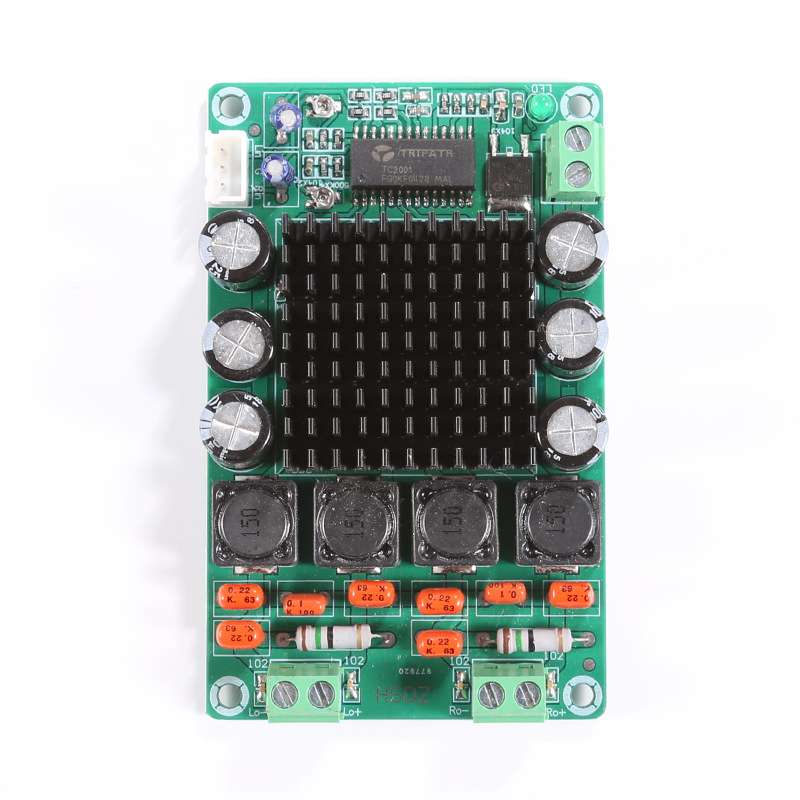 TK2050 50W+50W 2声道 单电源 T数字功放板 大功率 立体声 直拍