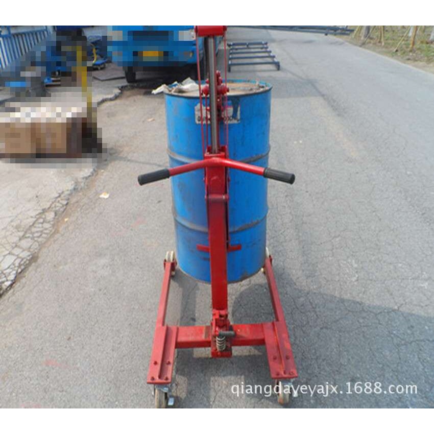 四轮油桶搬运车 圆通车 油桶装卸车COY0.3T-C型
