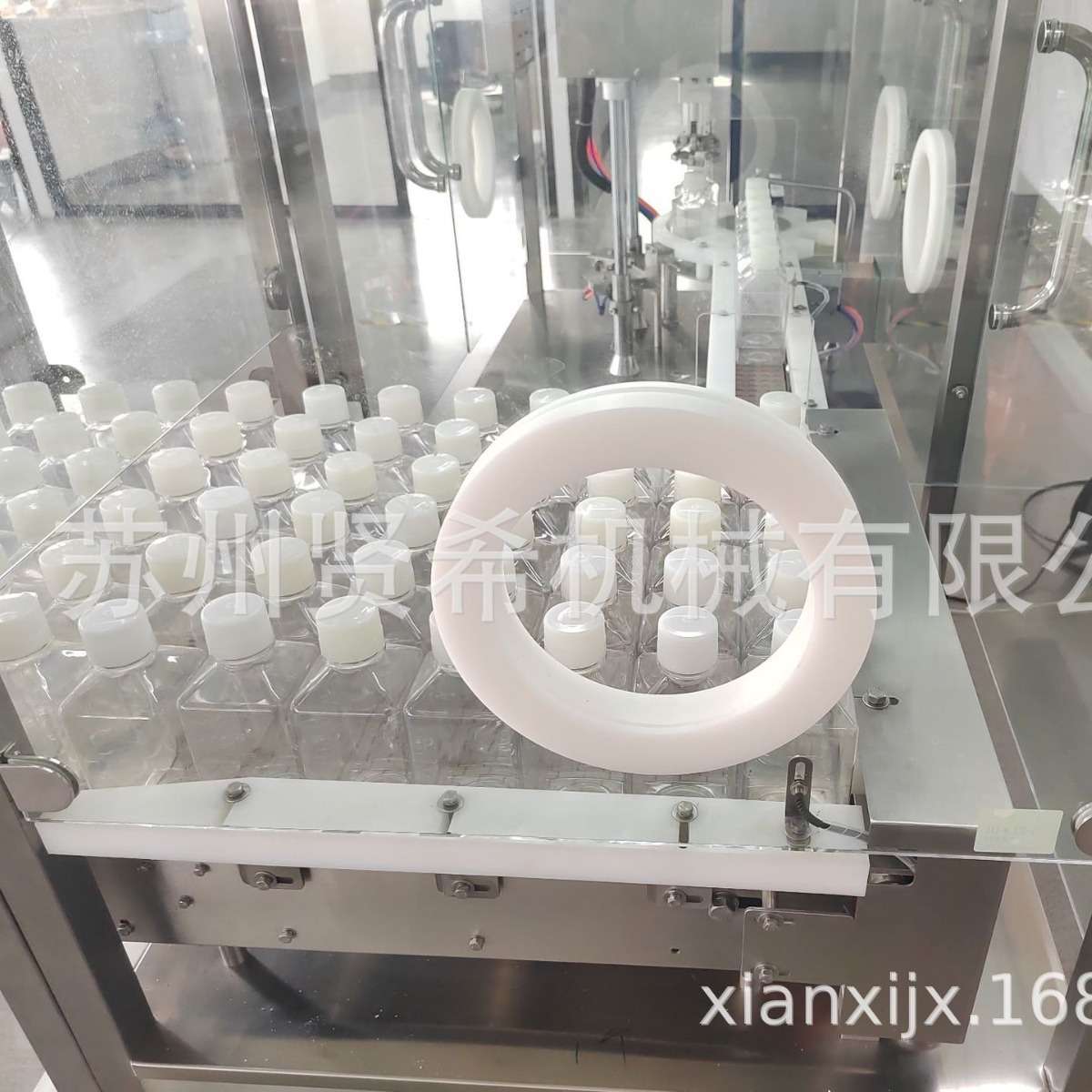 50-1000ml无菌 血清 培养基 干细胞 液体退盖灌装旋盖机