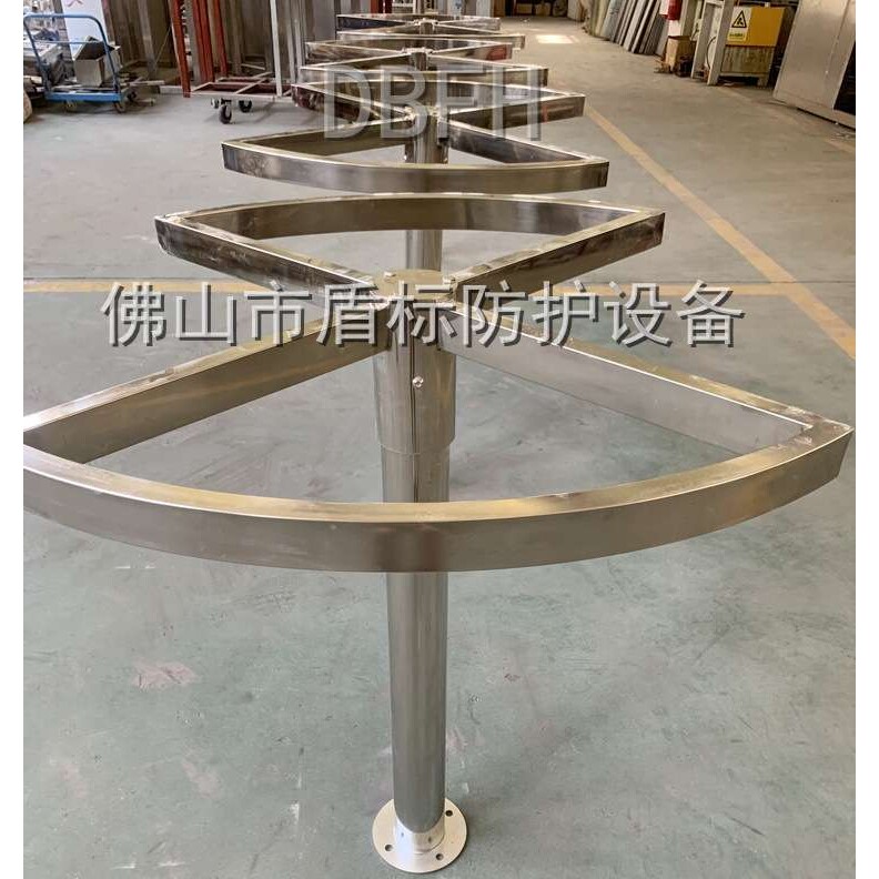 游乐园售票口一米排队机 景区车站购票道单向回旋转闸 手动防逆行