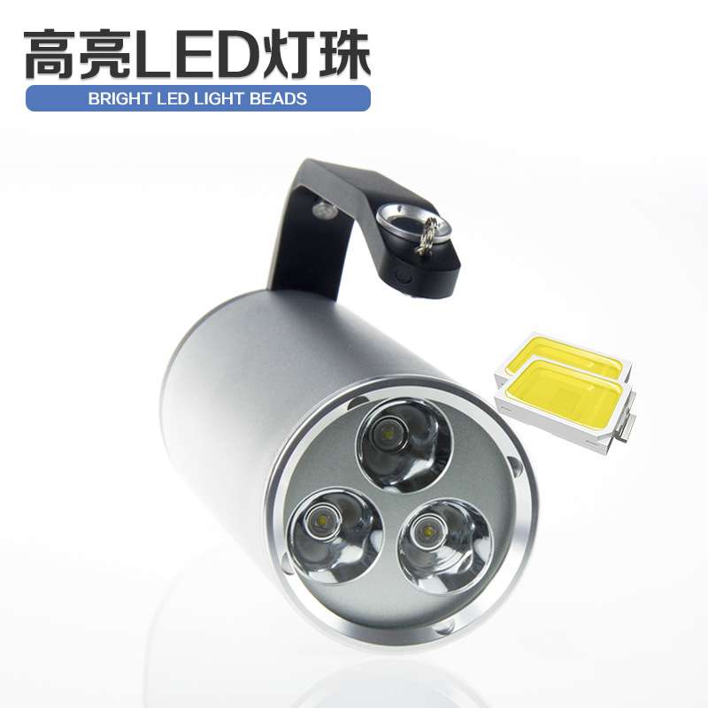 防爆探照灯RJW7101/LT手电筒LED照明强光充电手提灯夜间搜索