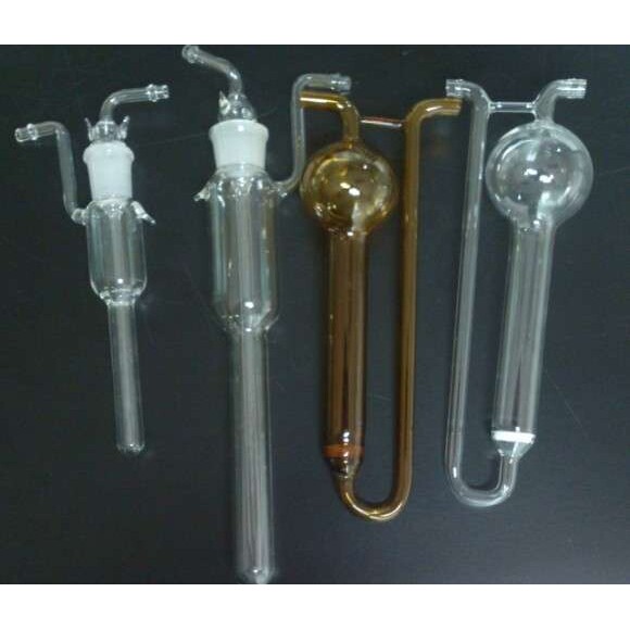 气泡吸收管/甲醛气泡吸收瓶/ 多孔玻板吸收管/大气采样瓶(管)10ml