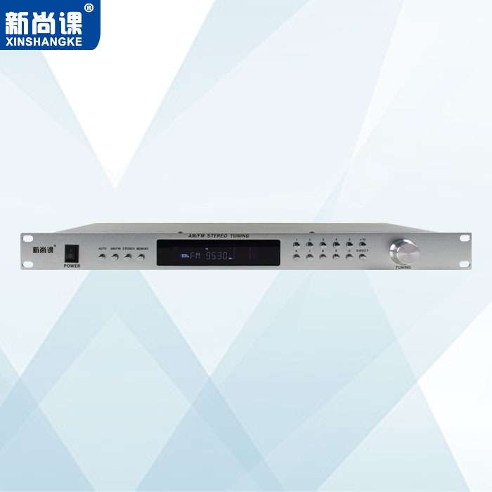 智能广播调谐器4G无线广播系统数字收音头机架式AM/FM数字调谐器