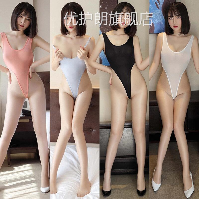 诱惑装睡衣小狗泳战袍床上衣性感情趣内衣调情方便连体衣女性户外