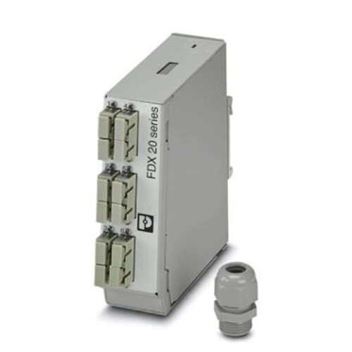 菲尼克斯 分线盒 - FOC-FDX20-PP-SCD6-OM2-PT9 - 1019700电气联