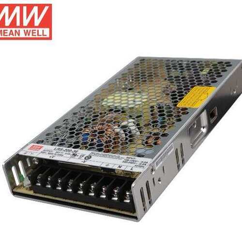 明纬开关电源 LRS-200-36变压器S驱动LED灯带监控用36V/5.9A 200W
