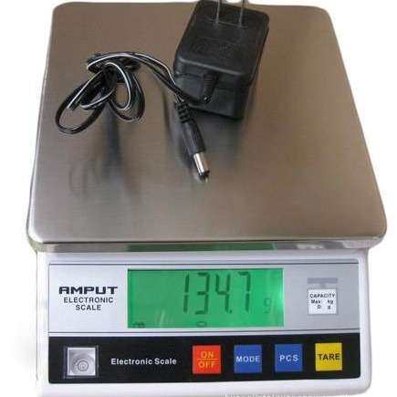 10kg0.1g电子秤工业天平10KG0.1G交直流两用APTP457A安普特家用
