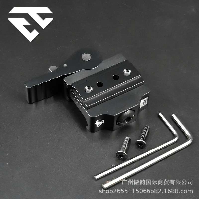 ACEBEAM M2-X手电筒20mm导轨转接快拆底座MLOK系统45度支架M2-X