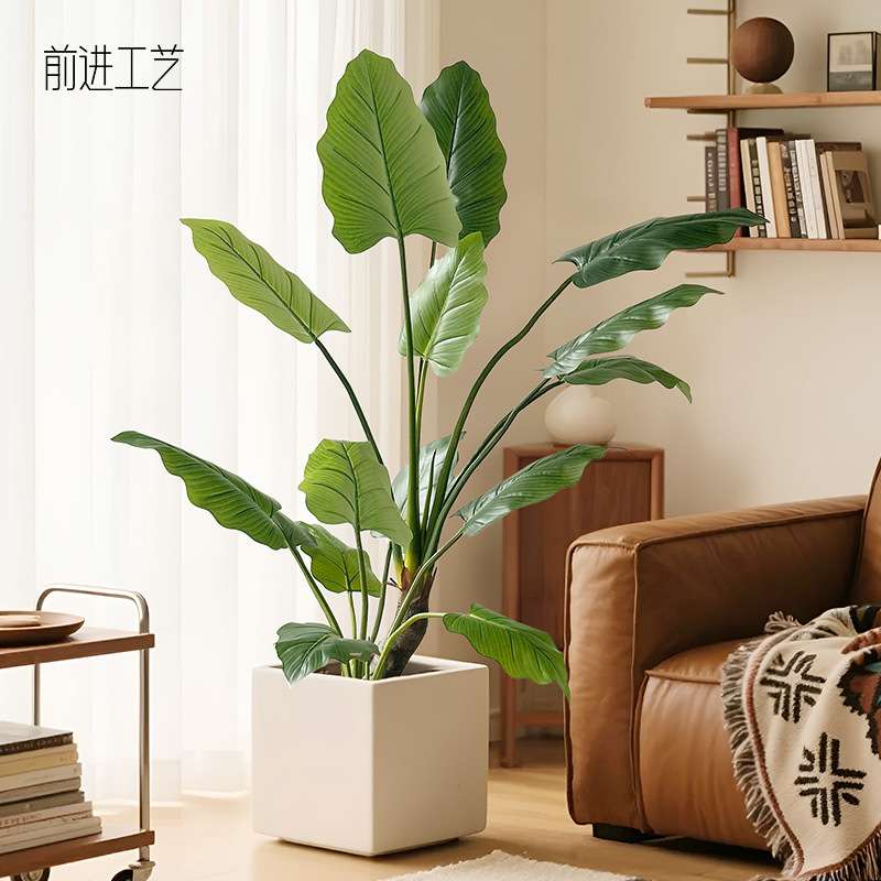 大型热带假树仿真树室内家居落地盆栽造景景观装饰绿帝王植物盆栽