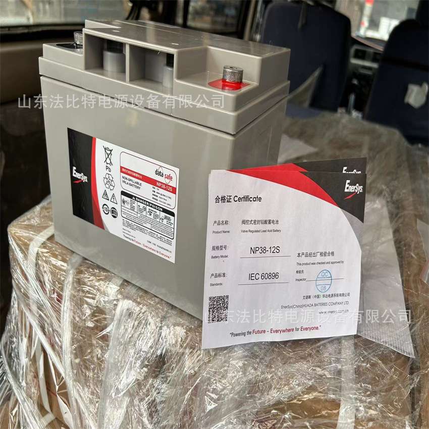 EnerSys艾诺斯铅酸蓄电池NP38-12S计算机机房12V40Ah直流屏 EPS