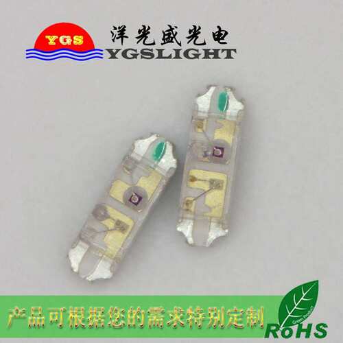 0805侧发红翠绿双色 红蓝双色 红黄绿双色 led0802侧卧发光管led