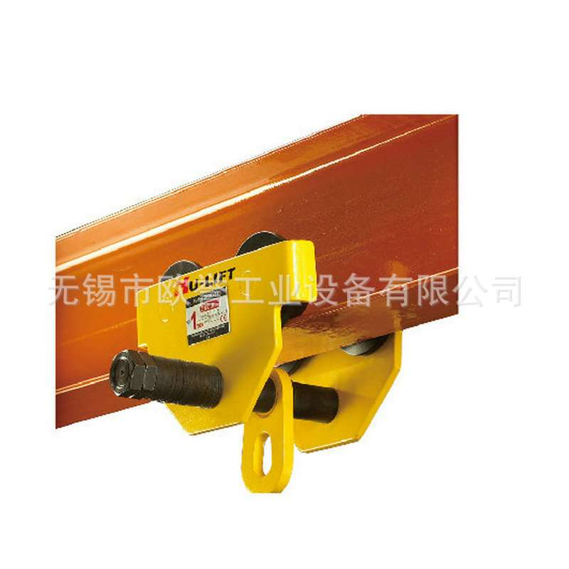 虎力专业 虎力手推钢轨小车 运行式单轨小车 手拉跑车