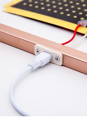 暖脚神器碳晶暖脚垫宝板电加热暖足办公室插电冬天季脚踩发热垫