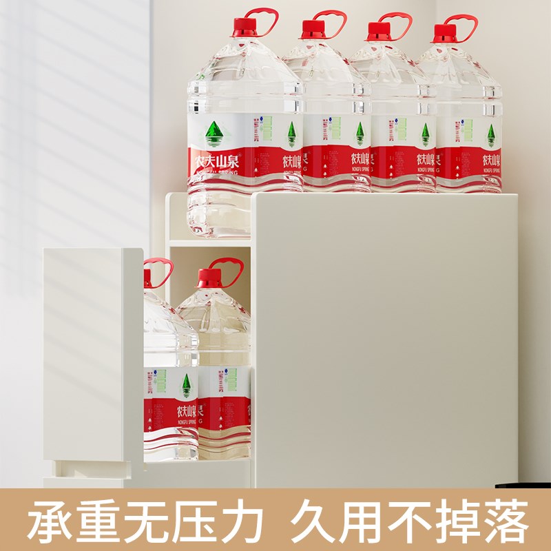 厨房转角调料架台面式双层调味品罐收纳神器抽拉式油盐酱醋置物架